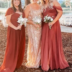 Revelry Gigi Geo Sequin Dress